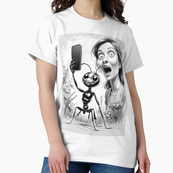 Item preview, Ant Selfie – Caught in the Act designed and sold by coolpixeltik.