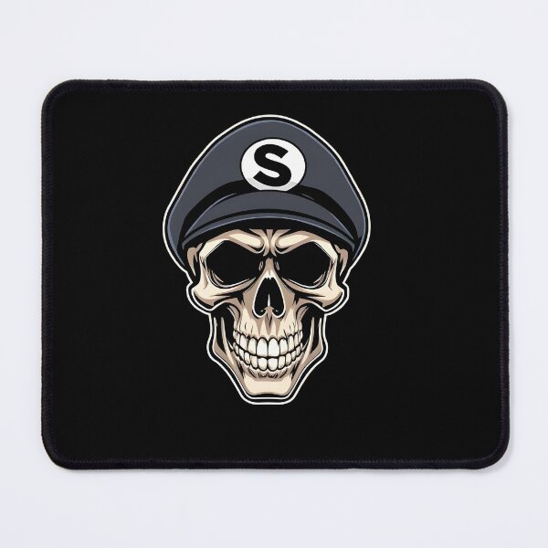 Item preview, Plumber Skull Retro Gaming T-Shirt designed and sold by Rune-Designs.