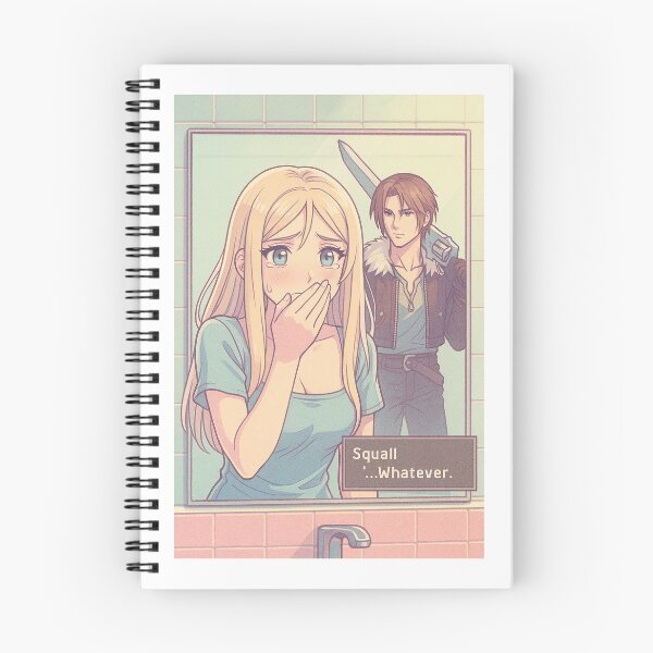 Item preview, Euphoria Cassie Crying Anime Parody FF8 Squall designed and sold by Trauma Nicole.