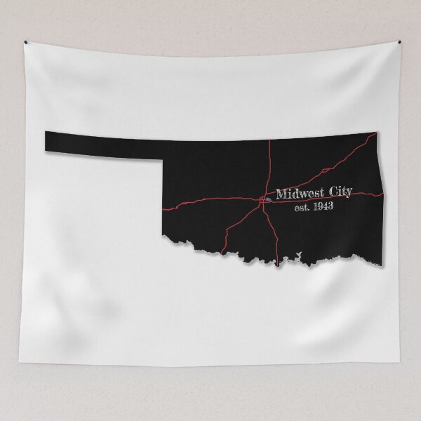 Item preview, Midwest City, OK designed and sold by PhilbonianDezin.