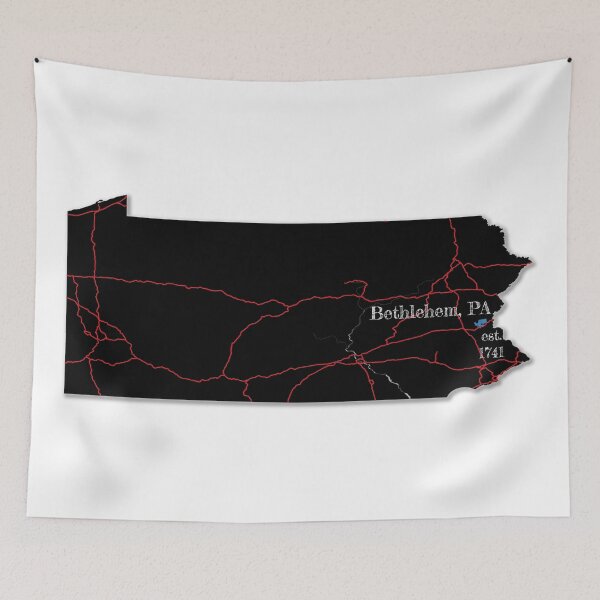 Item preview, Bethlehem, PA designed and sold by PhilbonianDezin.
