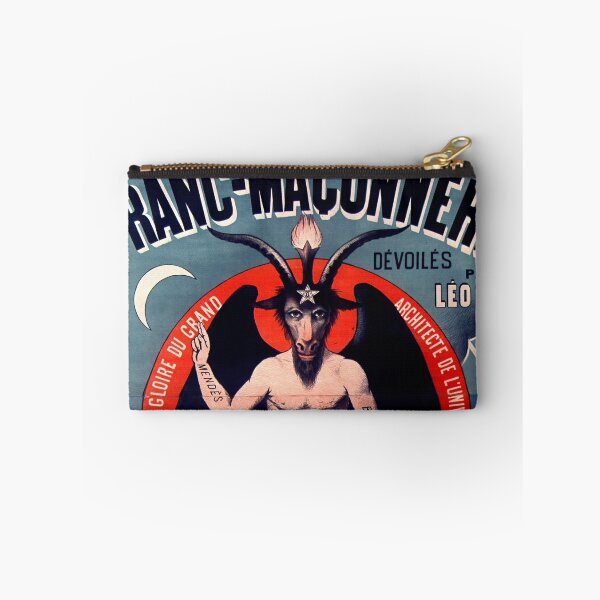 Item preview, Poster for anti-freemasonry book (1896) designed and sold by 19th Century in Color.