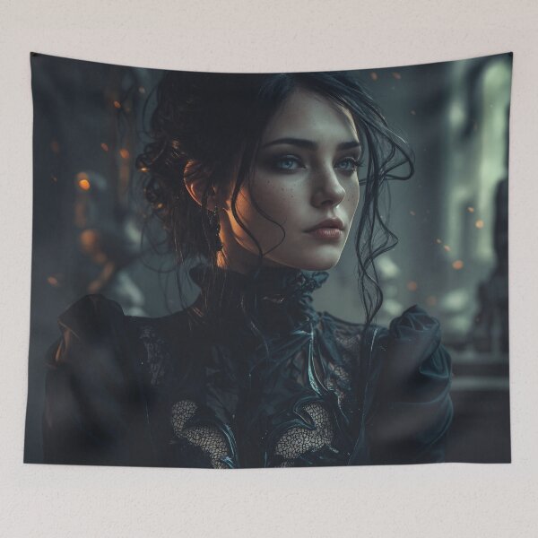 Item preview, Ember Elegy The Nocturne Widow designed and sold by oanaunciuleanu.