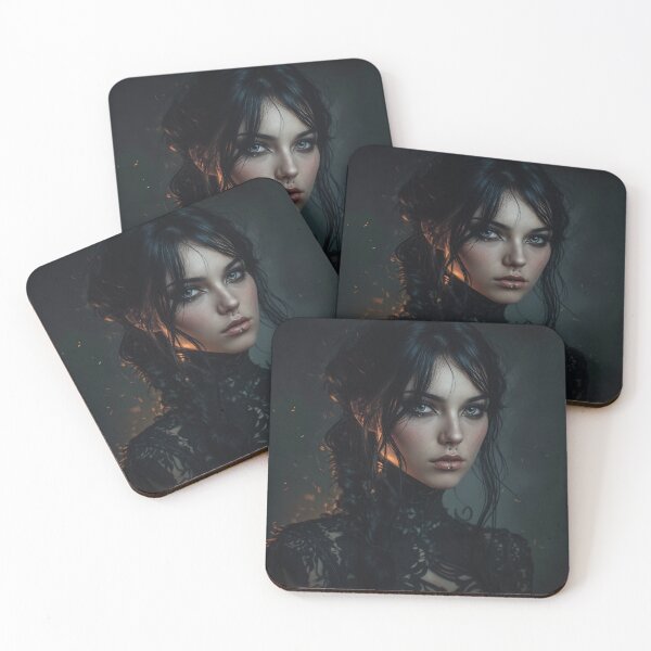 Item preview, Ember Elegy The Nocturne Widow designed and sold by oanaunciuleanu.
