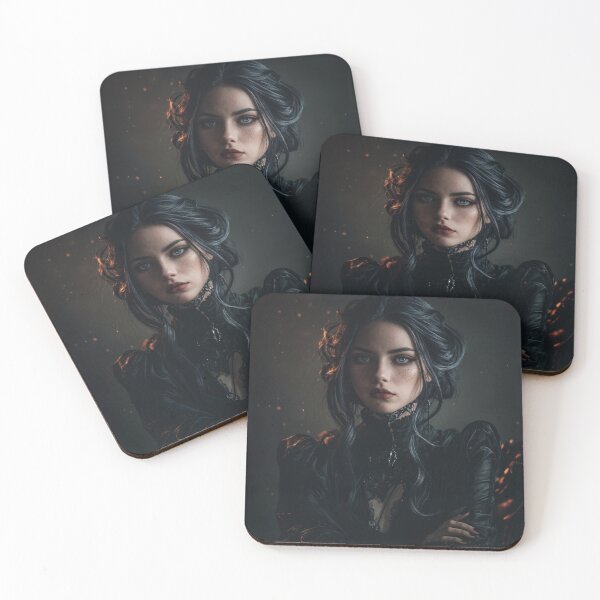 Item preview, Ember Elegy The Nocturne Widow designed and sold by oanaunciuleanu.