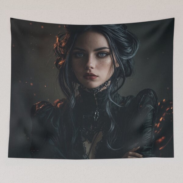 Item preview, Ember Elegy The Nocturne Widow designed and sold by oanaunciuleanu.