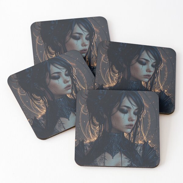 Item preview, Ember Elegy The Nocturne Widow designed and sold by oanaunciuleanu.