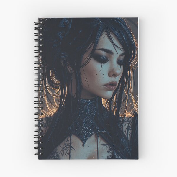 Item preview, Ember Elegy The Nocturne Widow designed and sold by oanaunciuleanu.