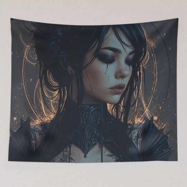 Item preview, Ember Elegy The Nocturne Widow designed and sold by oanaunciuleanu.
