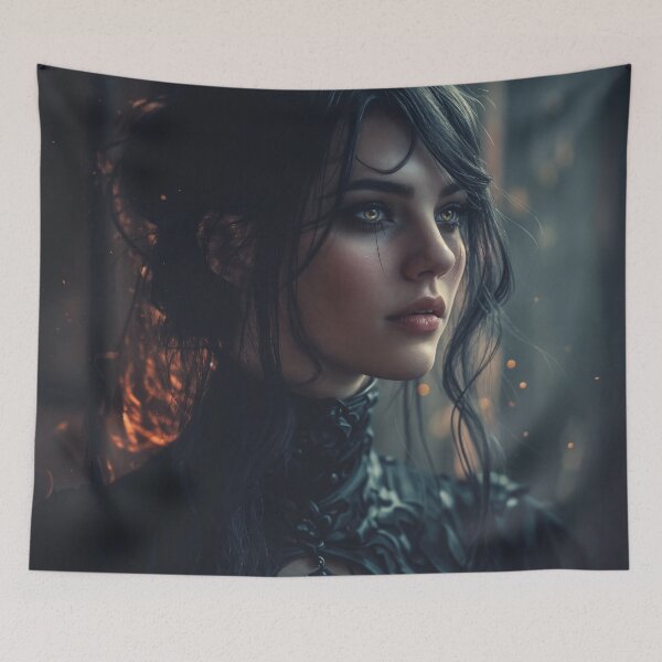 Item preview, Ember Elegy The Nocturne Widow designed and sold by oanaunciuleanu.