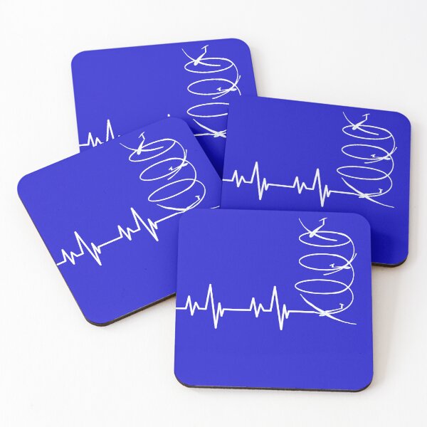 Item preview, Funny glider heartbeat line thermals circling passion for gliding   designed and sold by Artstastic.