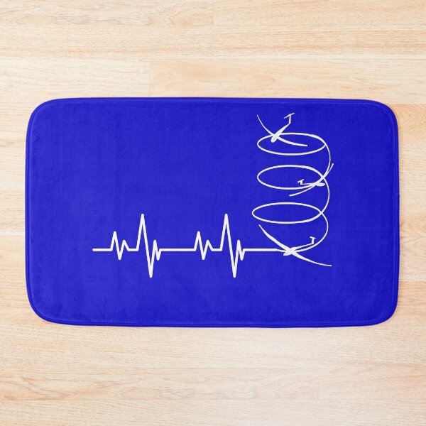 Item preview, Funny glider heartbeat line thermals circling passion for gliding   designed and sold by Artstastic.
