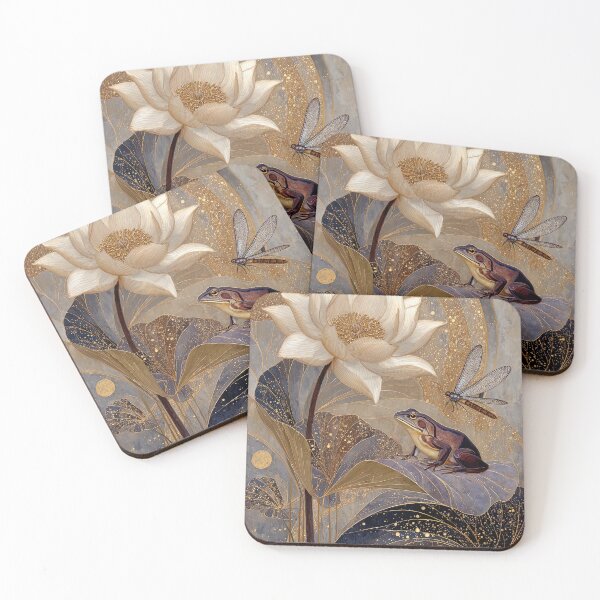Item preview, Gilded Lotus Oasis designed and sold by bloorose.
