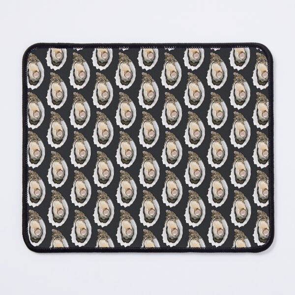 Item preview, Oyster Feast with Pearls in Charcoal designed and sold by Joan and Rose.