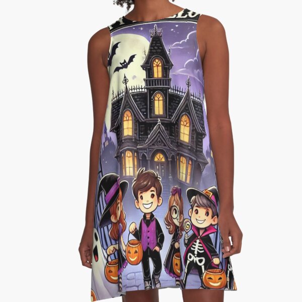 Item preview, Trick-or-Treat Twilight Parade designed and sold by Oonward2021.