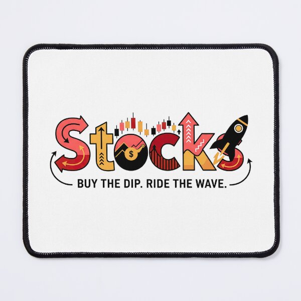 Item preview, Stocks – Bullish Market Typography Illustration | by EgyApe designed and sold by egyape ⭐⭐⭐⭐⭐.