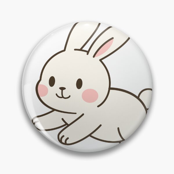 Item preview, Rabbit jumping designed and sold by TheNewPixel.