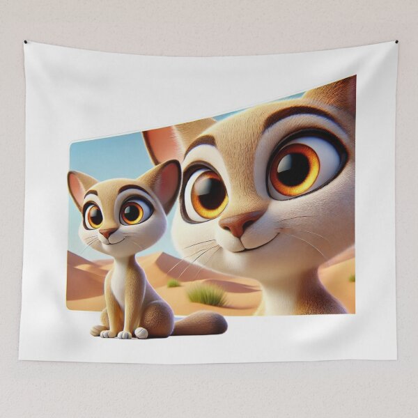 Item preview, Adorable Sand Cat designed and sold by Sillytoe.