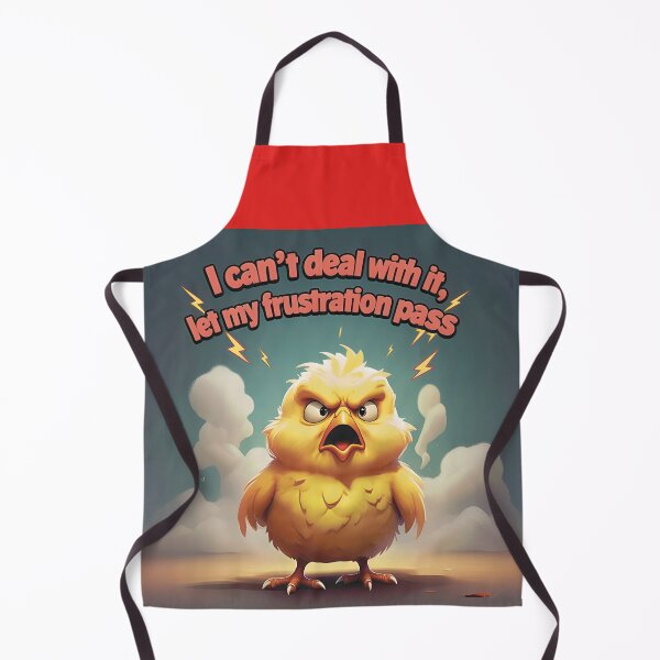 Item preview, Frustrated Chick Expressing Anger designed and sold by Mindful56.
