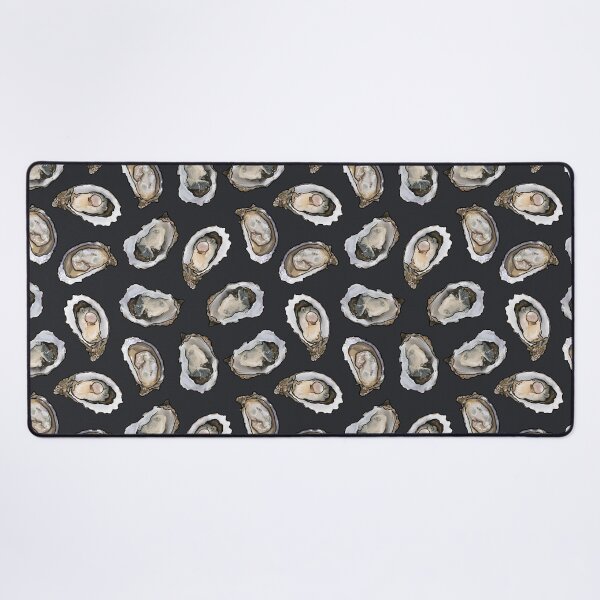 Item preview, Oysters and pearls in Charcoal designed and sold by Joan and Rose.