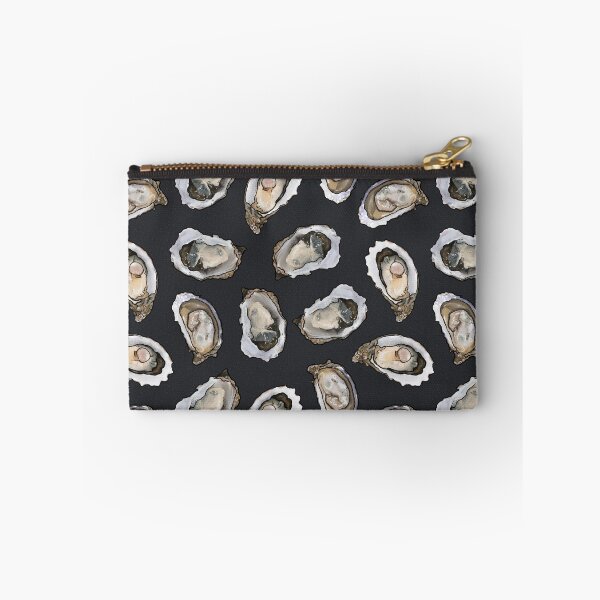 Item preview, Oysters and pearls in Charcoal designed and sold by Joan and Rose.