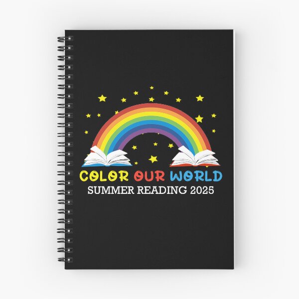 Item preview, Color Our World Summer Reading 2025 Rainbow Stars For Book Lovers designed and sold by Dmetalx Art Apparel.