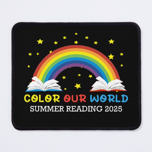 Item preview, Color Our World Summer Reading 2025 Rainbow Stars For Book Lovers designed and sold by Dmetalx Art Apparel.