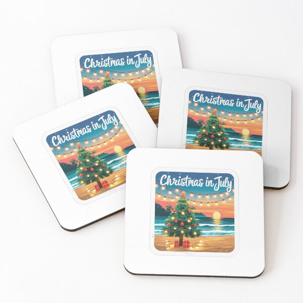 Item preview, Christmas in July Beach Sunset designed and sold by LewpyG.