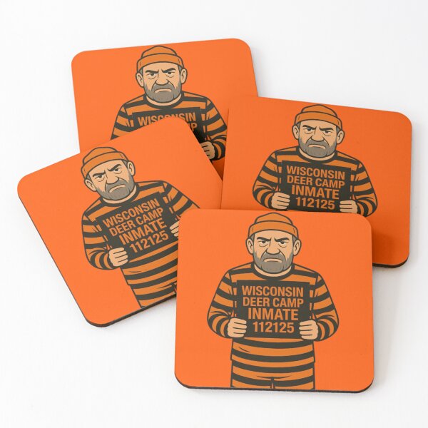 Item preview, Deer Camp Inmate 2025 designed and sold by CampGoForBeer.
