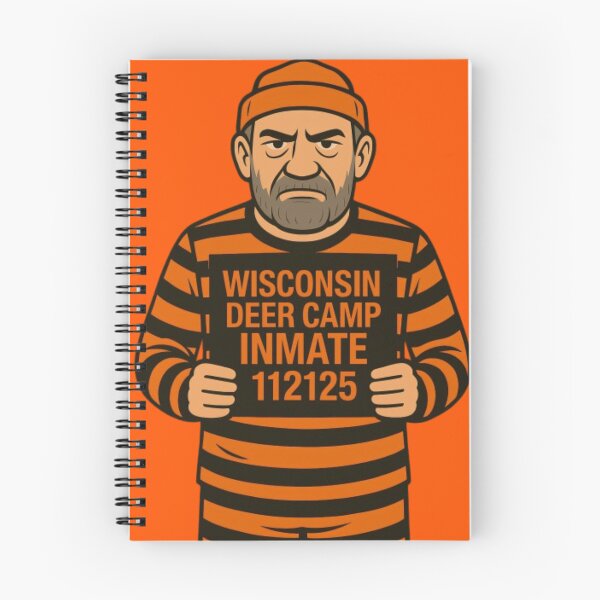 Item preview, Deer Camp Inmate 2025 designed and sold by CampGoForBeer.
