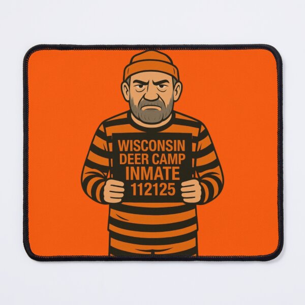 Item preview, Deer Camp Inmate 2025 designed and sold by CampGoForBeer.
