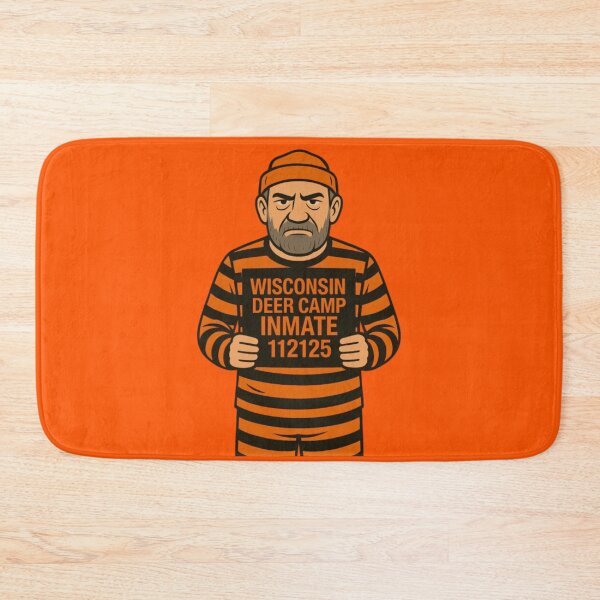 Item preview, Deer Camp Inmate 2025 designed and sold by CampGoForBeer.