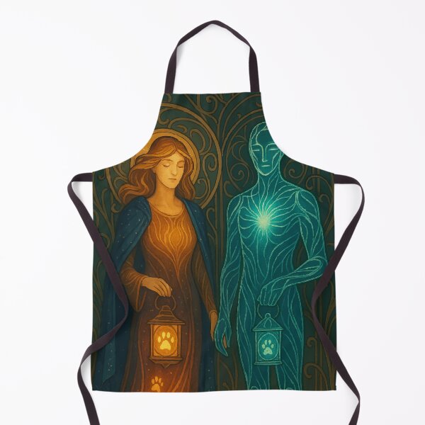 Item preview, Guided by Paws: The Eternal Bond designed and sold by AbstractAnom.