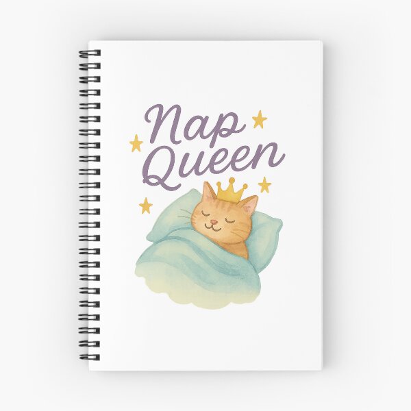 Item preview, Nap Queen – Dreamy Crowned Snooze Art designed and sold by Merchbes.