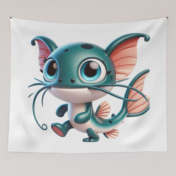 Item preview, Adorable Walking Catfish designed and sold by Sillytoe.