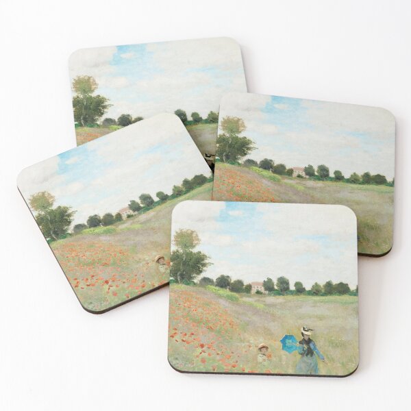 Item preview, The Poppy Field near Argenteuil (1873) | Monet | Contrast designed and sold by Oliveirallan.