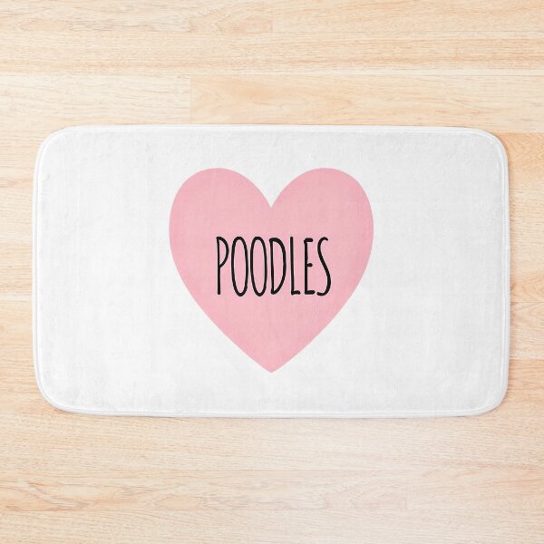 Item preview, I Heart Poodles  designed and sold by CharmStudio.