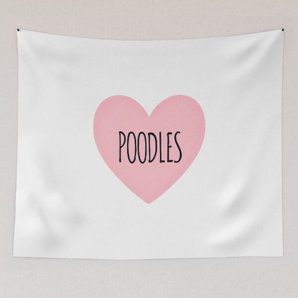 Item preview, I Heart Poodles  designed and sold by CharmStudio.