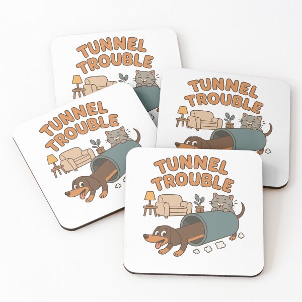 Item preview, Tunnel Trouble: Playful Pet Scene designed and sold by WildlifeInc.