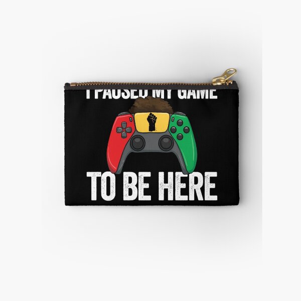 Item preview, I Paused My Game To Be Here Video Game Juneteenth Gear designed and sold by DynamicDesign.