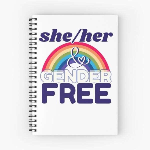 Item preview, She/Her & Genderfree designed and sold by MaeBeKind.