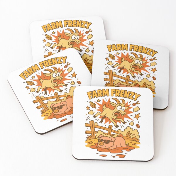 Item preview, Farm Frenzy Cartoon Animal Chaos designed and sold by WildlifeInc.