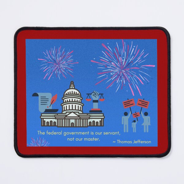 Item preview, Jefferson: Federal Government is Our Servant designed and sold by EJVisuals.