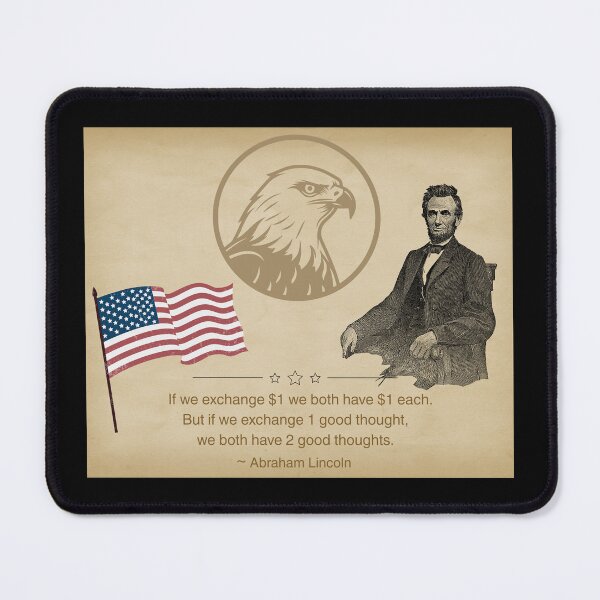 Item preview, Lincoln: Exchange Thoughts designed and sold by EJVisuals.