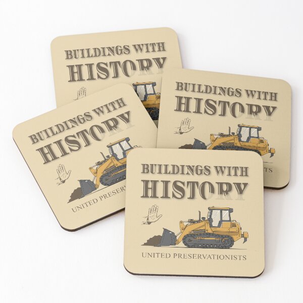 Item preview, United Preservationists Historic Buildings Awareness designed and sold by KiwiRider.