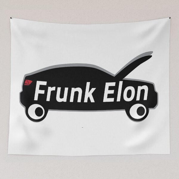 Item preview, Frunk Elon_Car 1a designed and sold by SpoonLitMartin.