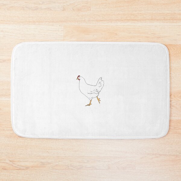 Item preview, White Leghorn Chicken designed and sold by SmudgeWorks.