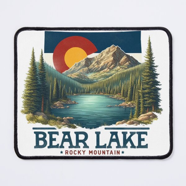 Item preview, Bear Lake Rocky Mountain designed and sold by vectcd.