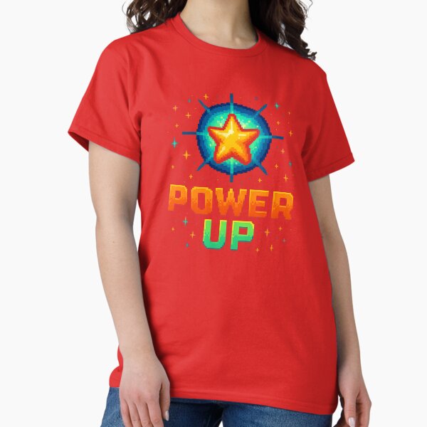 Item preview, Power Up - Retro Pixel Energy Boost designed and sold by Emocean-Designs.