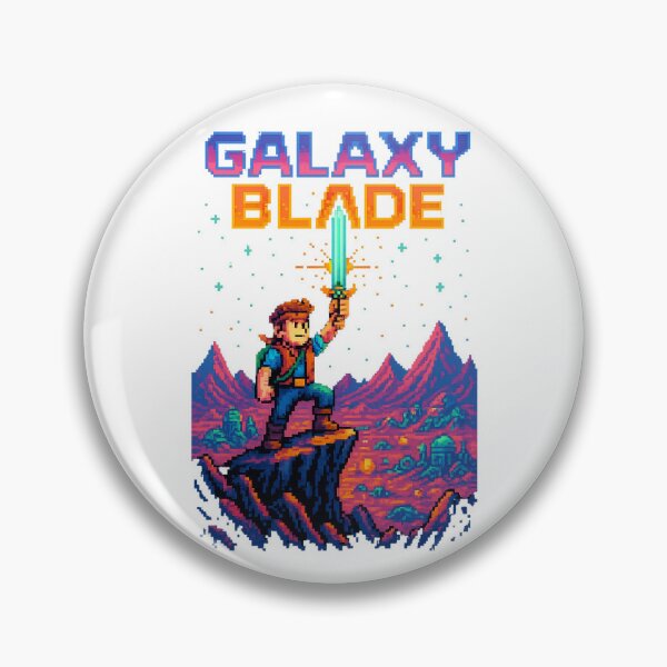 Item preview, Galaxy Blade - Pixel Hero of the Stars designed and sold by Emocean-Designs.